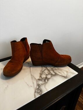 Sorel Women's Chestnut Suede Ankle Booties